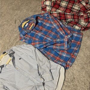 Boys Button Down Shirt Bundle! (Size 6-7)